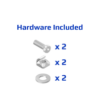 40-160-3SS MODULAR SOLUTIONS GUSSET BRACKET<BR>18.5MM X 45MM WITH STAINLESS STEEL HARDWARE REINFORCEMENT ANGLE